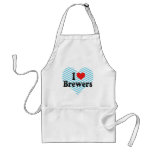 I Love Brewers aprons