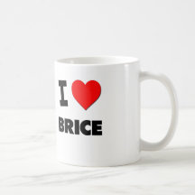 I love Brice Mugs