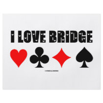 I Love Bridge (Bridge Game) flyers by wordsunwords I Love Bridge (Bridge Game) flyers