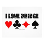 I Love Bridge (Bridge Game) Letterhead Design