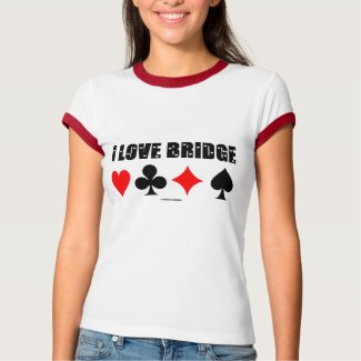 I Love Bridge (Bridge Game) shirt