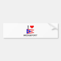 I Love Bridgeport Ohio Bumper Stickers