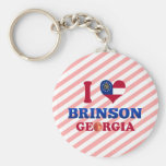 I Love Brinson, Georgia Key Chain