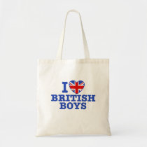 I Love British Boys bags