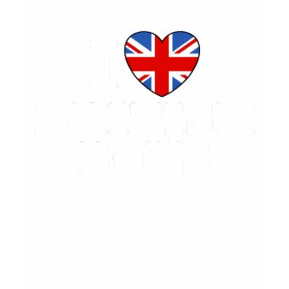 I Love British Boys shirt