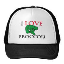 I Love Broccoli Hats