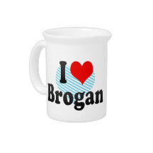 I love Brogan Beverage Pitcher