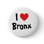 I Love Bronx buttons