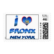I love Bronx, New York Stamps
