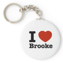 I love Brooke Keychains
