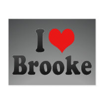 I love Brooke Post Card