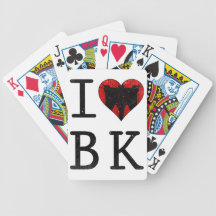 I Love Brooklyn, BK New York Bicycle Card Deck