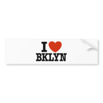 I Love Brooklyn bumper stickers by magarmor I Love Brooklyn bumper stickers