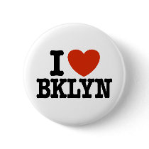 I Love Brooklyn buttons