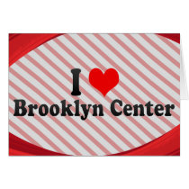 I Love Brooklyn Center, United States Card