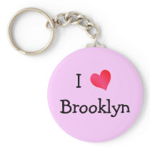 I Love Brooklyn Key Chains