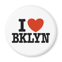 I Love Brooklyn Fridge Magnets