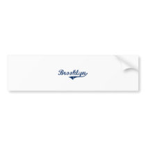 I Love Brooklyn Michigan Bumper Sticker