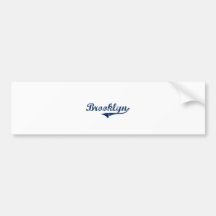 I Love Brooklyn Michigan Bumper Sticker