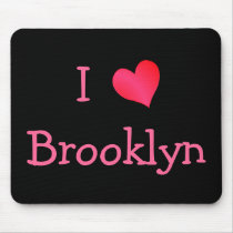 I Love Brooklyn Mouse Mats