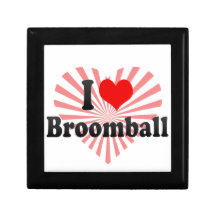 I love Broomball Gift Box