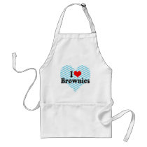 I Love Brownies Apron