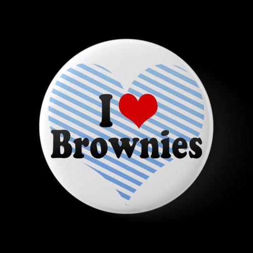 I Love Brownies Pins