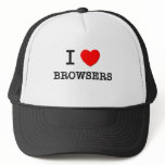 I Love Browsers hats
