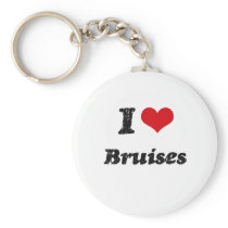 I Love BRUISES Keychains
