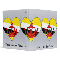 I Love Brunei Darussalam Binder