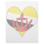 I Love Brunei Darussalam Custom Letterhead