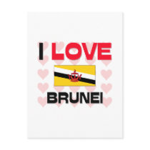 I Love Brunei postcards