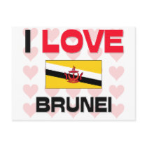 I Love Brunei postcards