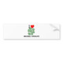 I Love Brussels Sprouts Bumper Stickers