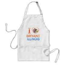 I Love Bryant, IL Apron
