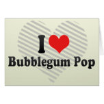 I Love Bubblegum Pop cards