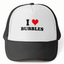 I Love Bubbles Hats