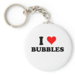 I Love Bubbles Keychains