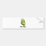 I love Budgies Bumper Stickers