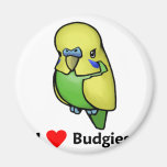 I love Budgies Magnets