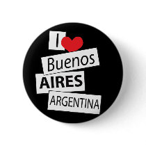 I Love Buenos Aires Button