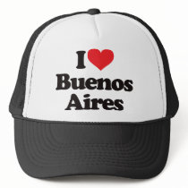 I Love Buenos Aires hats