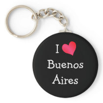 I Love Buenos Aires Key Chain