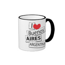 I Love Buenos Aires Mugs