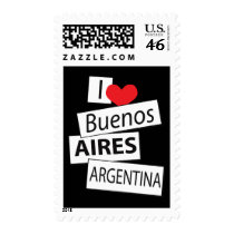 I Love Buenos Aires Stamps