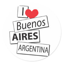I Love Buenos Aires Sticker