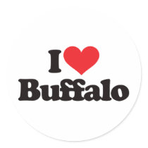 I Love Buffalo stickers by visualnewbie I Love Buffalo stickers