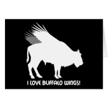 I love buffalo wings cards