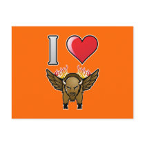 I Love Buffalo Wings postcards