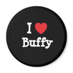 I love Buffy heart T-Shirt Refrigerator Magnet